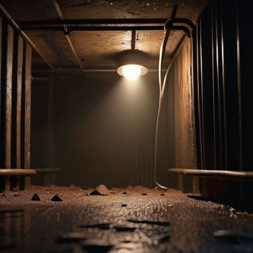 Atmospheric horror gameplay in Amnesia: The Bunker.
