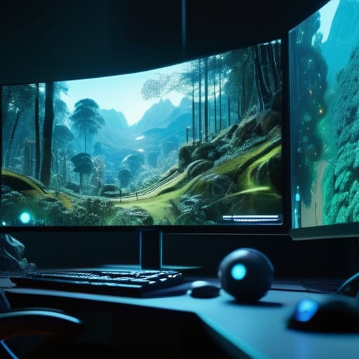 Example of how AI is used in games.