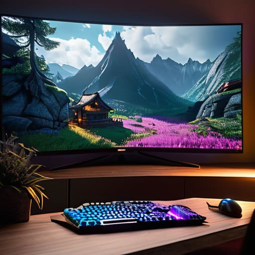 Learn how to play games on a tv.